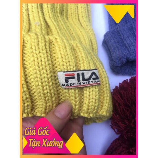 Mũ Len Gân Quả Bông Phong Cách Hàn Quốc Siêu Hot | BigBuy360 - bigbuy360.vn