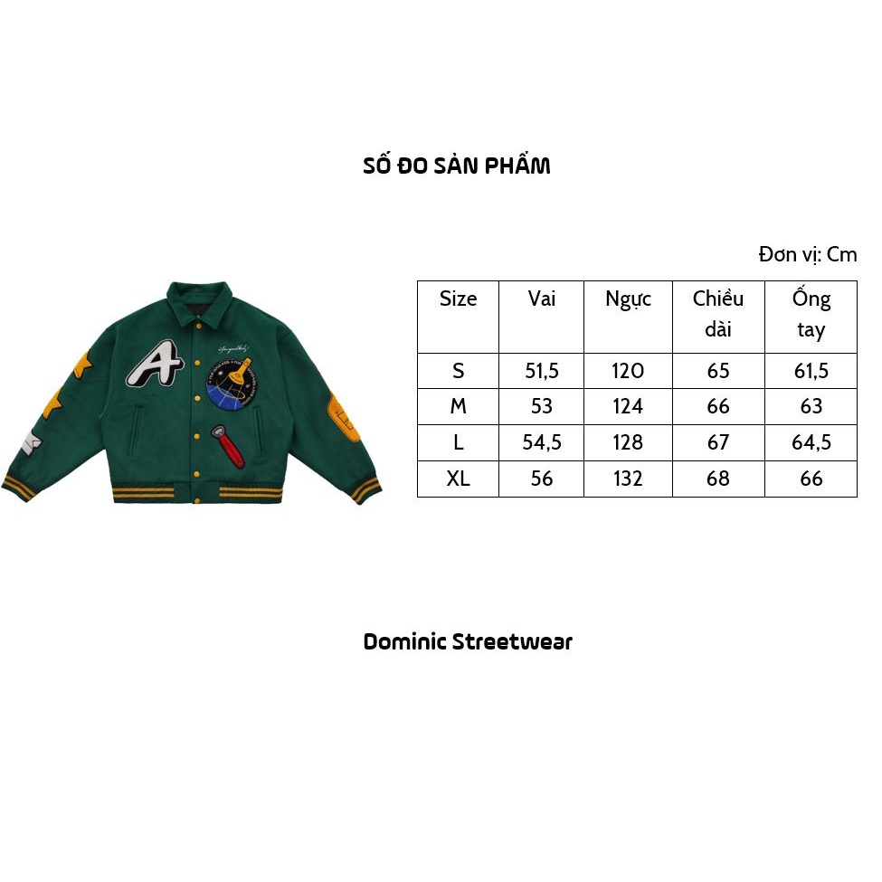 Áo Bomber - AFGK - A Few Good Kids Space Travel Varsity Jacket