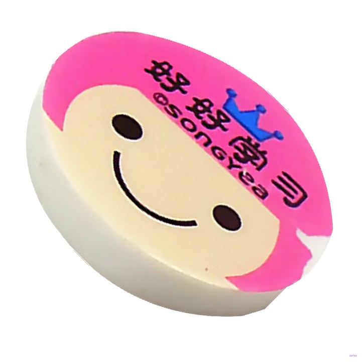 Gôm Bút Chì Hình Tròn Màu Sắc Ngẫu Nhiên