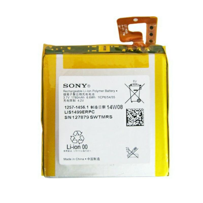Pin thay xịn Sony Xperia T( LT30i/ LT30P ) 1780mAh Zin - Bảo hành 6 tháng