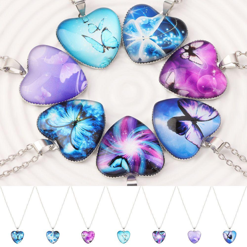 Vòng cổ Mặt Hình Trái Tim/Quả Đào Cho Nữ