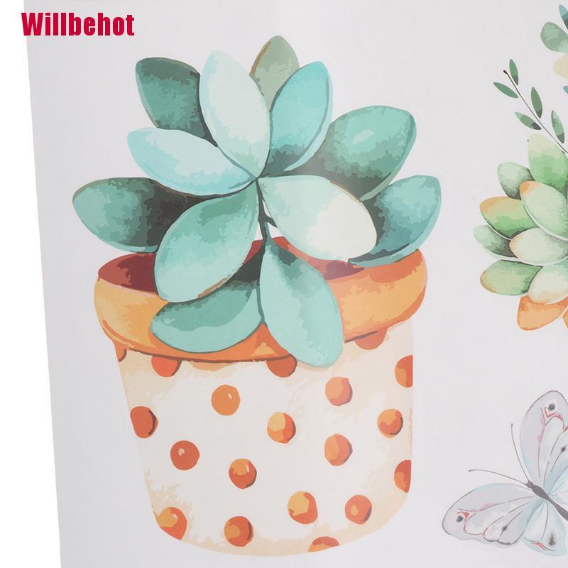 Decal Dán Tường Cây Xương Rồng