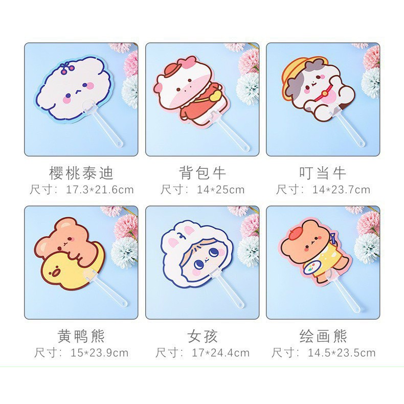 Quạt cầm tay hoạt hình dễ thương | BigBuy360 - bigbuy360.vn