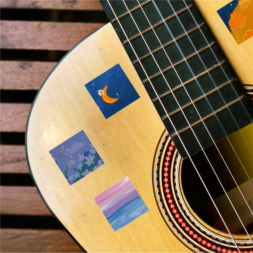 ❉ Beautiful Scenery Series 07 Art Gallery . Oil Paintings Stickers ❉ 56Pcs/Set DIY Fashion Mixed Luggage Laptop Skateboard Doodle Decals Stickers