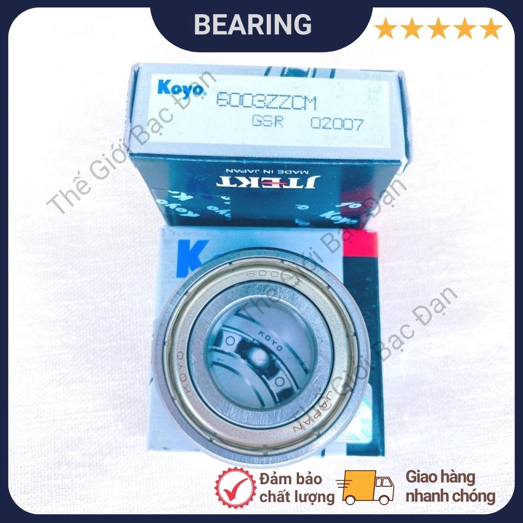 Vòng bi bạc đạn 6003 ZZCM KOYO - hàng đẹp - chất lượng cao - Thế Giới Bạc Đạn