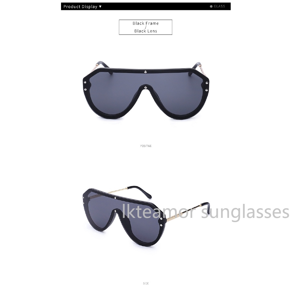 Kính râm bản rộng nhiều màu sắc thời trang dành cho nữ