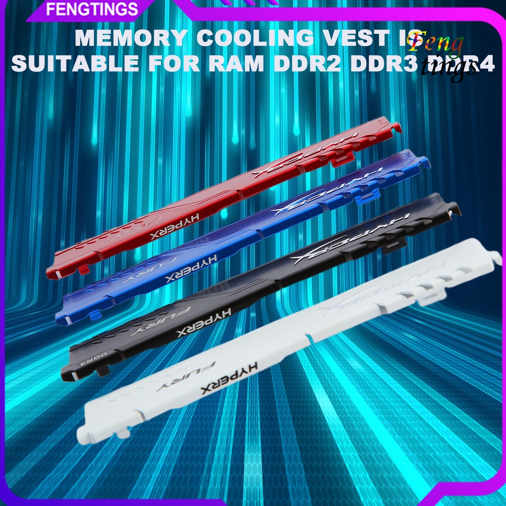 Thanh tản nhiệt bộ nhớ RAM bằng hợp kim nhôm cho Ddr2/ Ddr3/ Ddr4