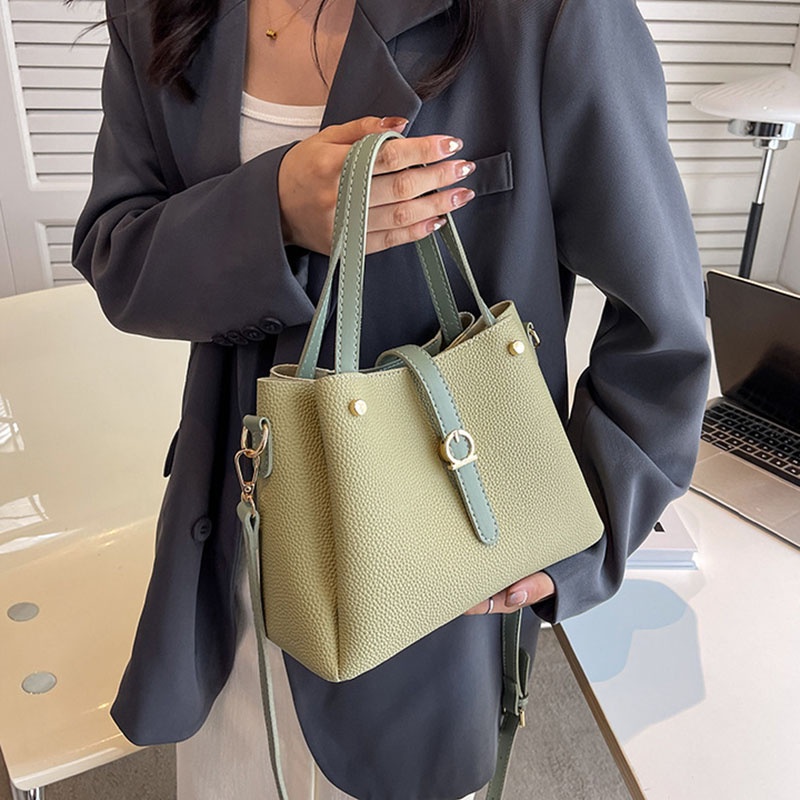 Túi Đeo Vai Dáng Xô Chất Lượng Cao Dễ Phối Đồ Thời Trang Cho Nữ