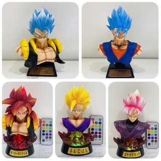 Mô Hình Bán thân Dragon ball cao 18 cm - Có Đèn Led - Siêu Hot