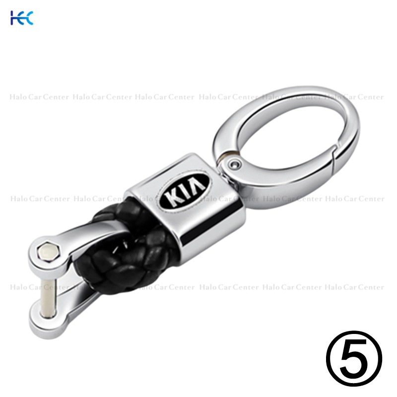 Bộ móc chìa khóa bằng hợp kim có khắc logo dành cho xe mô tô/xe hơi KIA