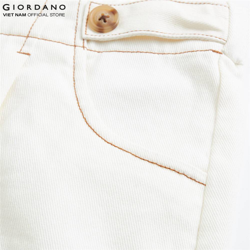 Quần Shorts Jeans Nữ Giordano 05400206