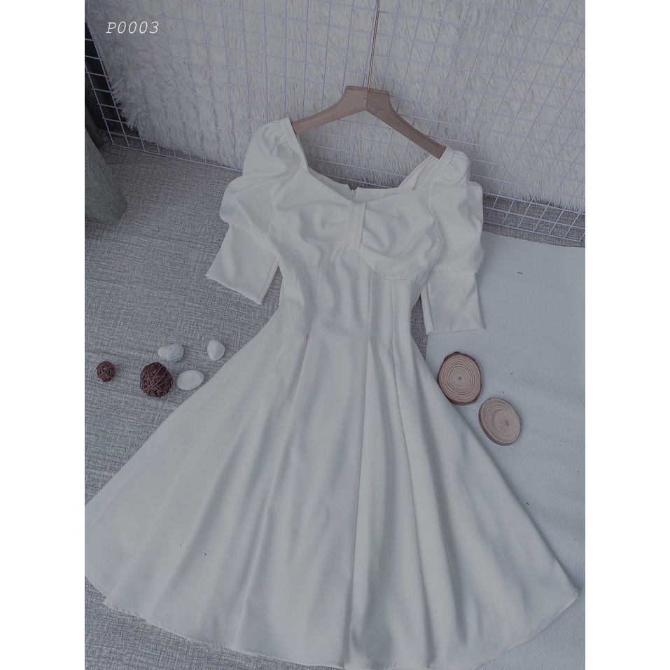 Đầm Tùng Xòe Chíp Ngực - D0530