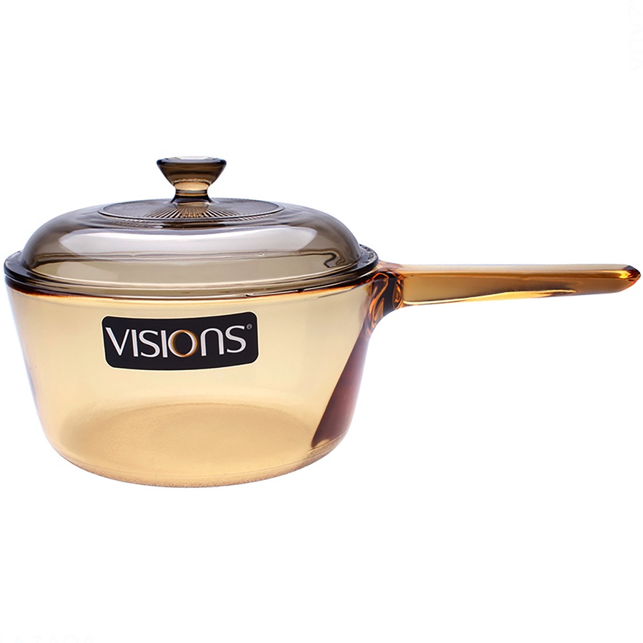 Nồi thuỷ tinh Visions tay cầm VSP-1  - Made in France - Phân phối bởi CTCP ABMA VN 15/2 Đoàn Như Hài, P12, Q4