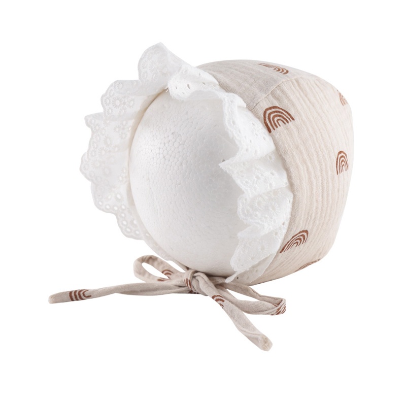 Mũ Cotton Rộng Vành Chống Nắng In Họa Tiết Hoa Xinh Xắn Thời Trang Mùa Hè Cho Bé