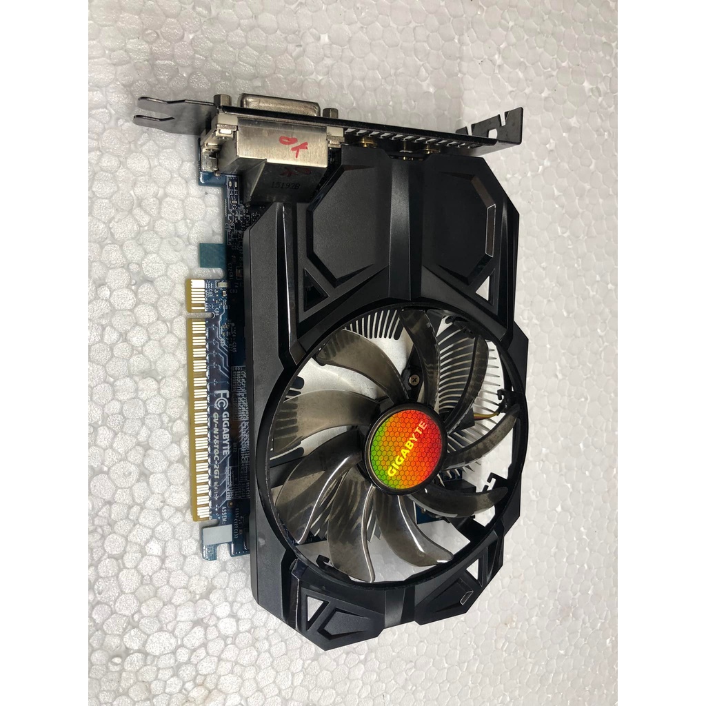 Card màn hình VGA GIGA 750 N75TOC 2G DDR5