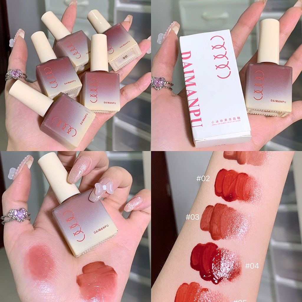 Son Môi Dạng Lỏng DAIMANPU Dưỡng Ẩm Chống Thấm Nước NO.D133