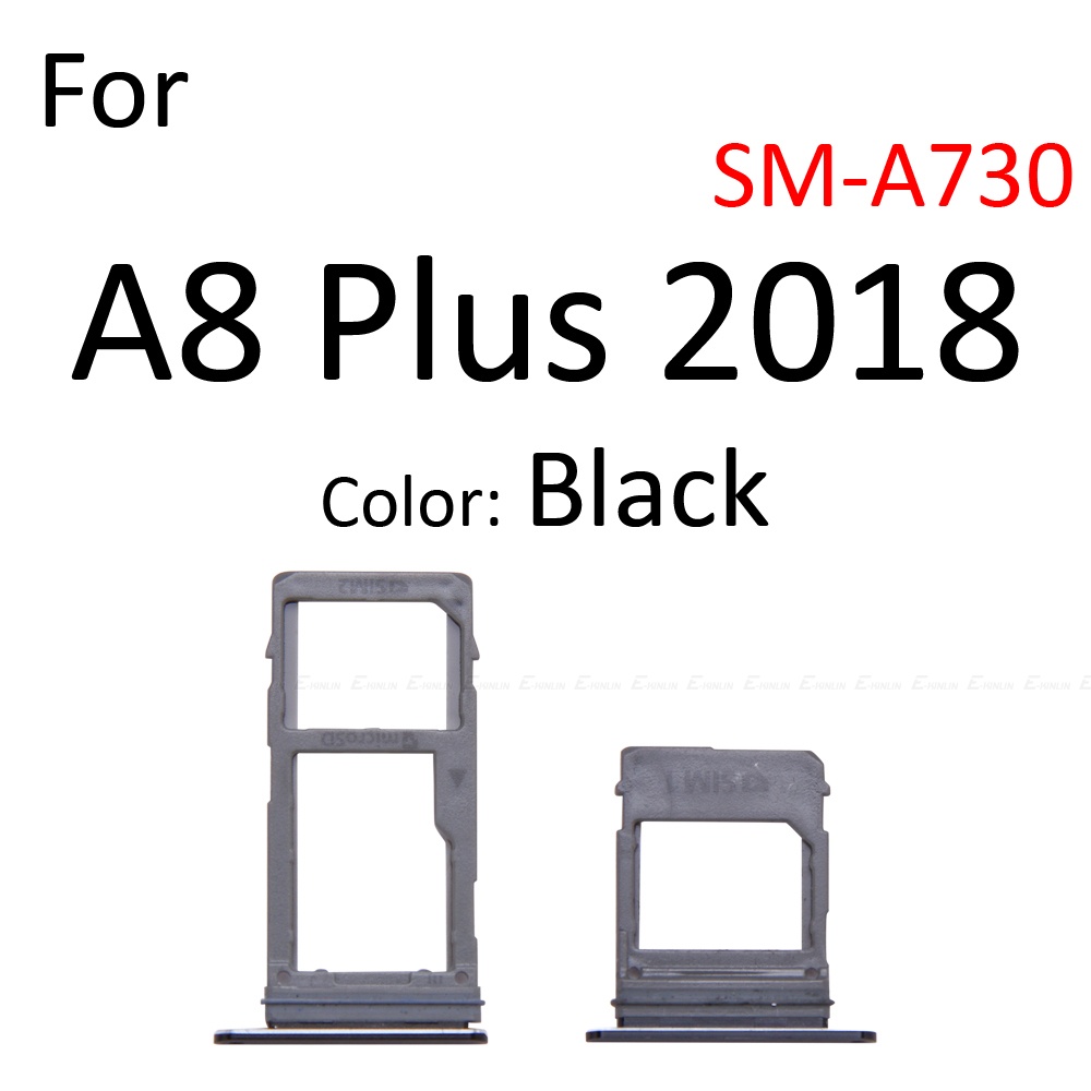 Khay Đựng Sim / Thẻ Nhớ Micro SD Cho Samsung Galaxy A8 A6 Plus 2018 A530 A730 A600 A605