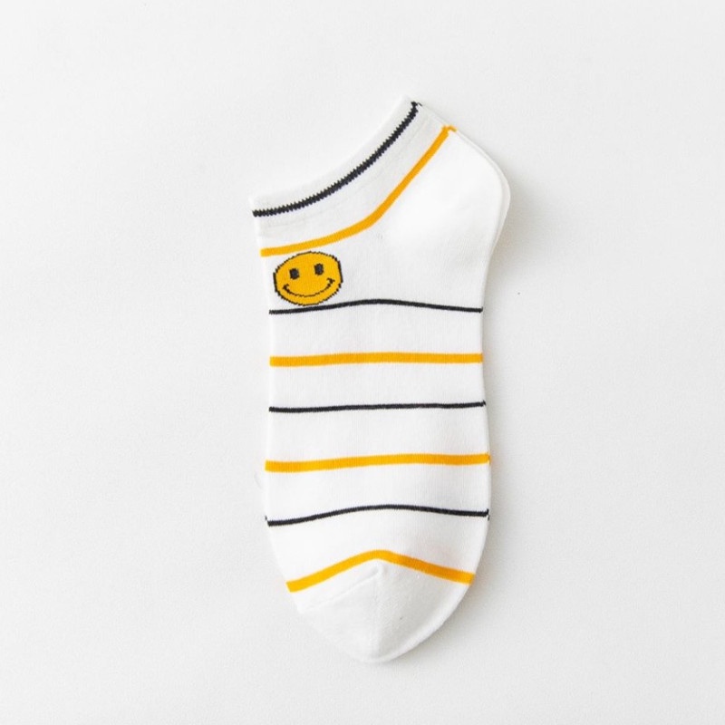 Vớ WAFNHA D307 mỏng nhiều kiểu họa tiết phong cách unisex