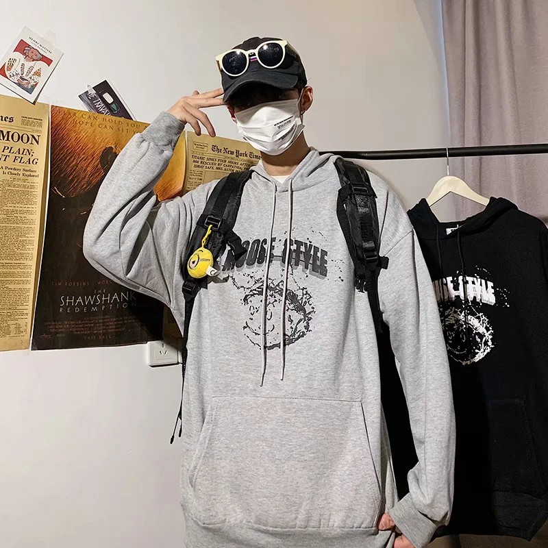 Áo hoodie thiết kế tay dài M-2Xl phong cách năng động cho nam | BigBuy360 - bigbuy360.vn