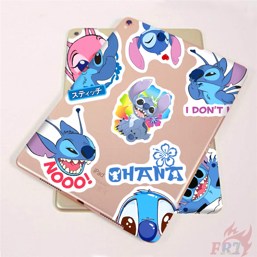❉ Hình Dán Lilo &amp; Stitch Series 06 ❉ Bộ 50 Miếng Dán Chống Thấm Nước Thời Trang Tự Làm