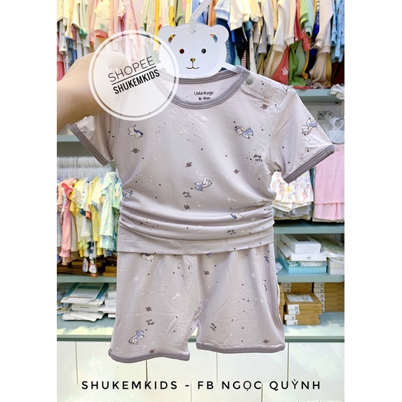 Uala rogo Set gi lê kèm quần nỉ thời trang cho bé trai gái