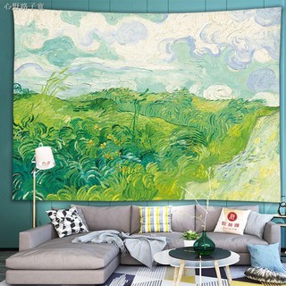 Tranh vải treo tường họa tiết tranh sơn dầu van gogh độc đáo