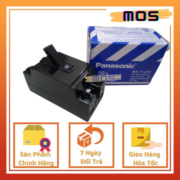 Bộ ngắt mạch an toàn Panasonic (CB Cóc) 6A-10A-15A-20A-30A-40A