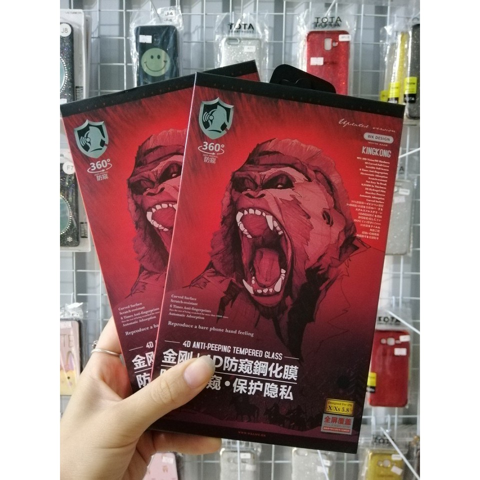 Kính Cường Lực Chống Nhìn Trộm - KINGKONG Chính Hãng