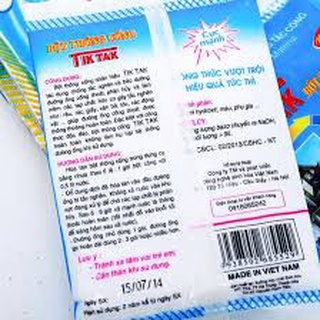 Bột thông cống TikTak  bột thông cống bio