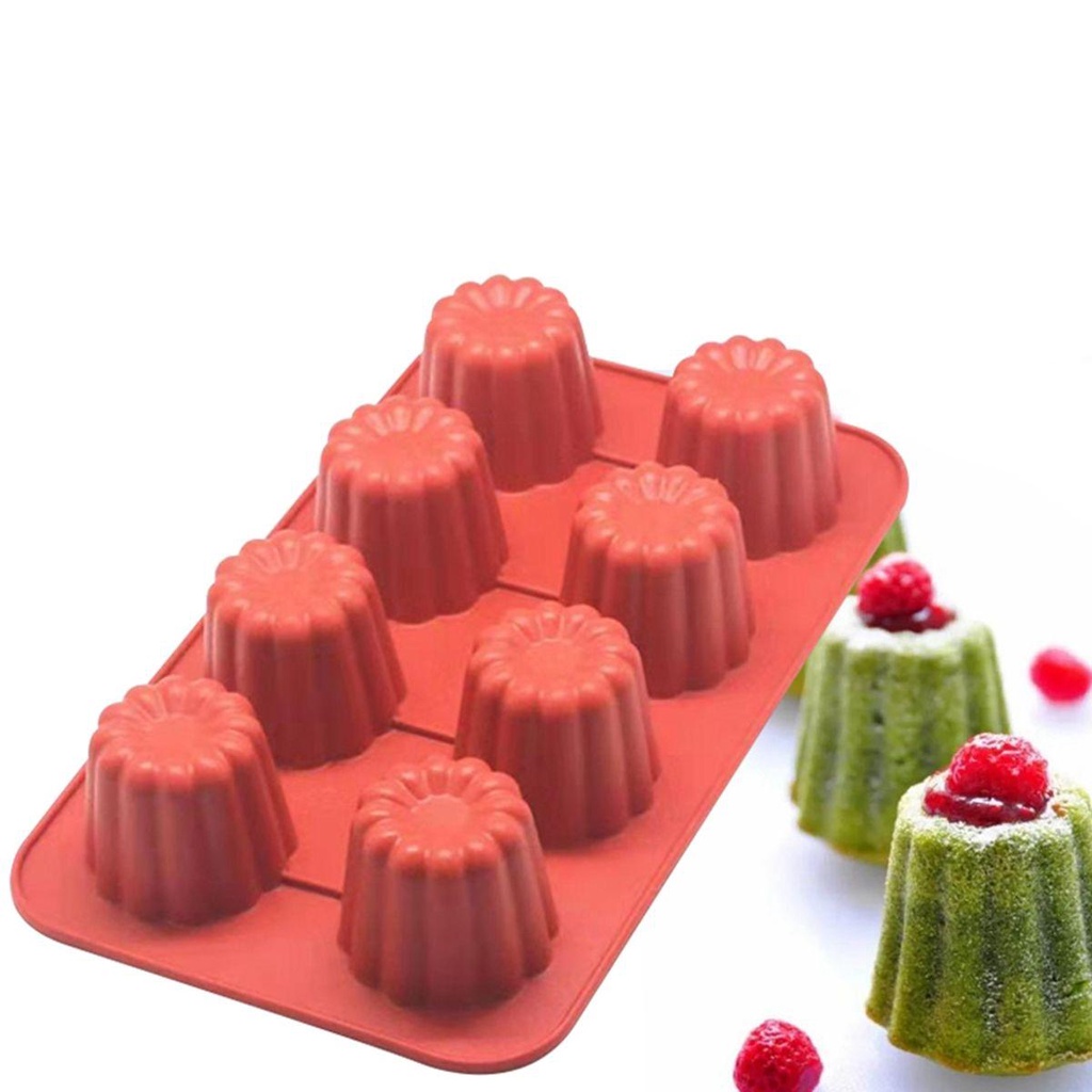 AUGUSTINA Khuôn Làm Nến Bánh Muffin Chống Dính Tiện Lợi