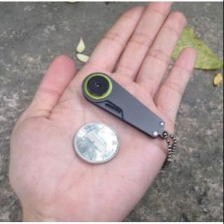 [ Siêu Rẻ] Dao Mini EDC - Treo Móc Khóa - Thép Không Gỉ - Lưỡi Dao 3CM - Khui Thùng
