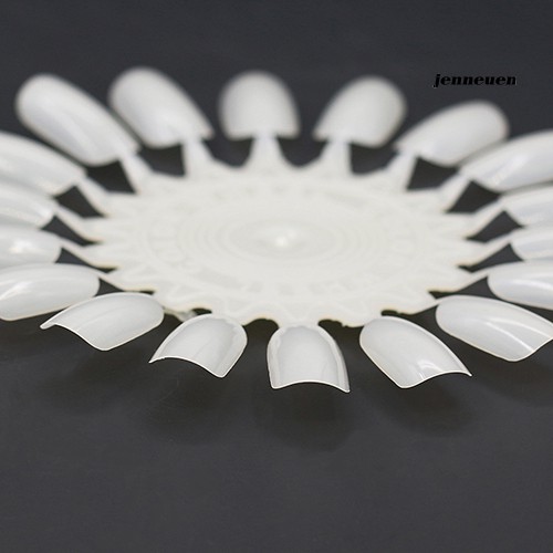 [Hàng mới về] Set 10 đĩa 18 móng giả trưng bày màu sơn móng tay tiện lợi