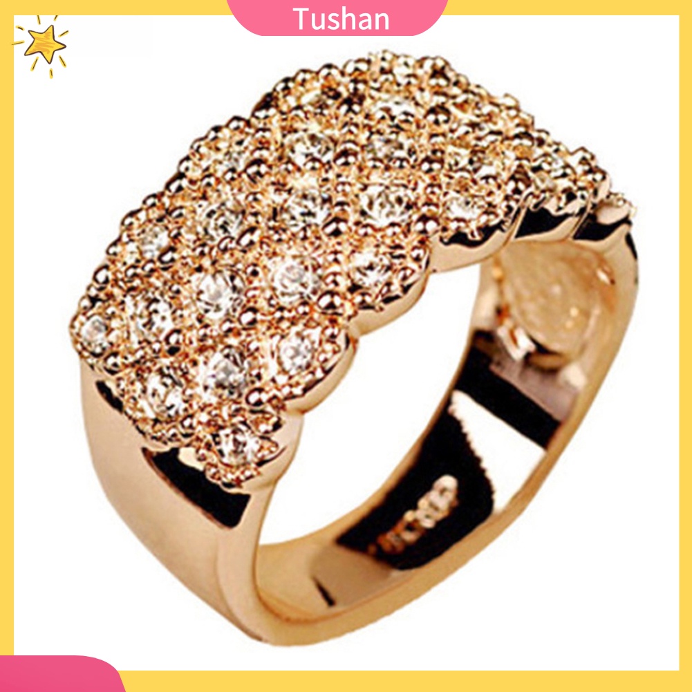 Nhẫn Đính Hôn Đính Đá Sang Trọng