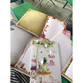 SỔ "NHẬT KÍ BIẾT ƠN" CARO HOA