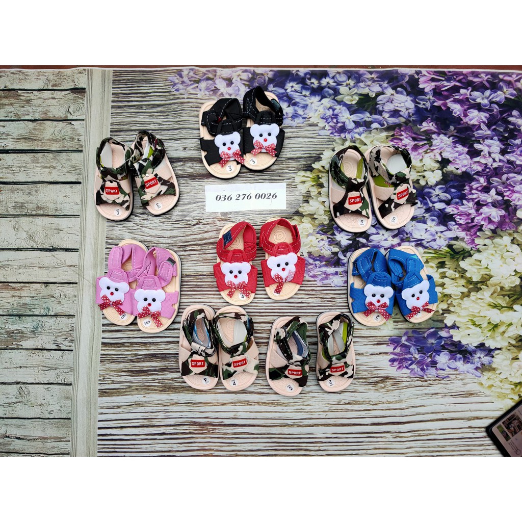 Dép Sandal quai hậu cực chất cho bé