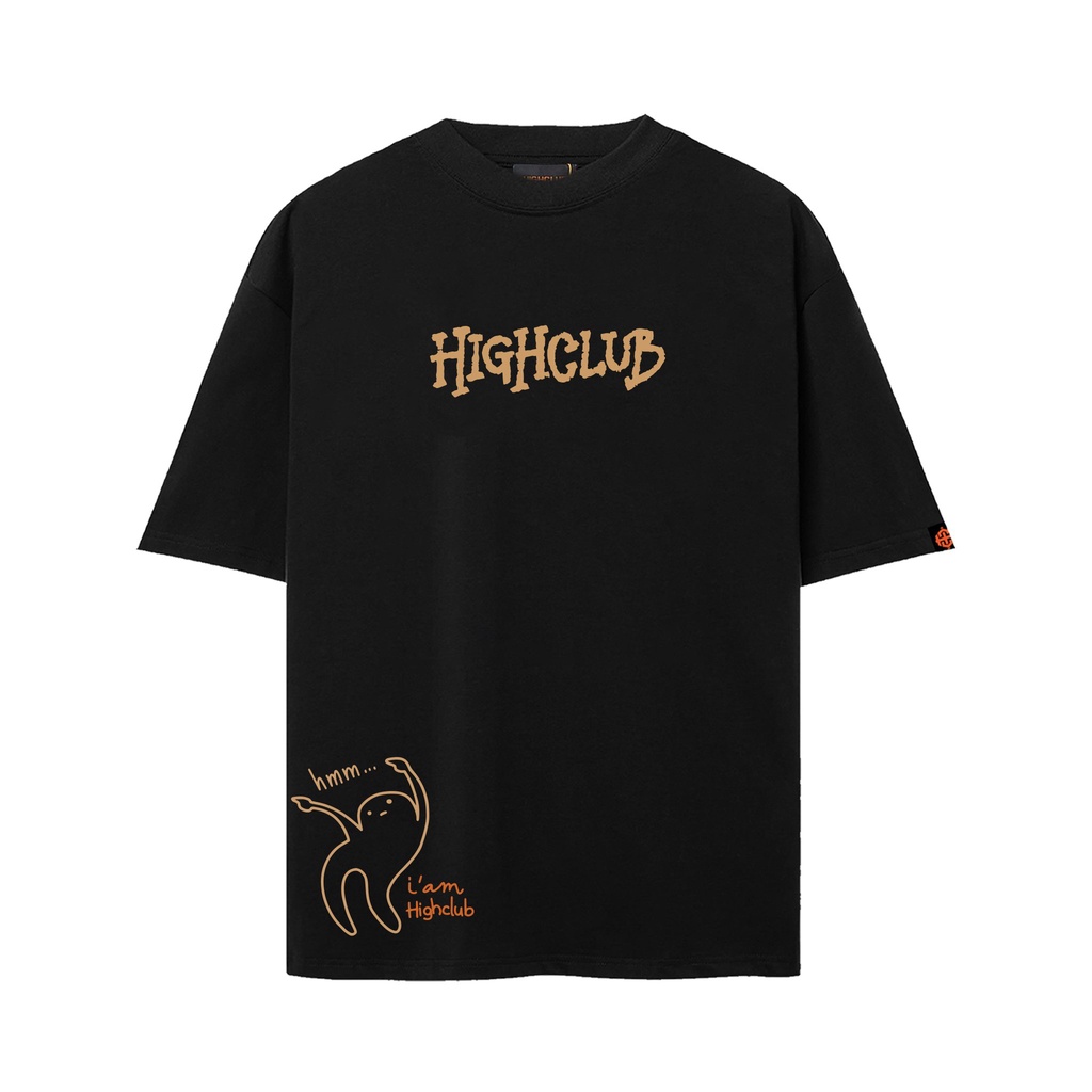 Áo Thun GRAFFITI Tay Lỡ Unisex Nam/Nữ Đen/Trắng Cổ Tròn - HIGHCLUB Brand Chính Hãng