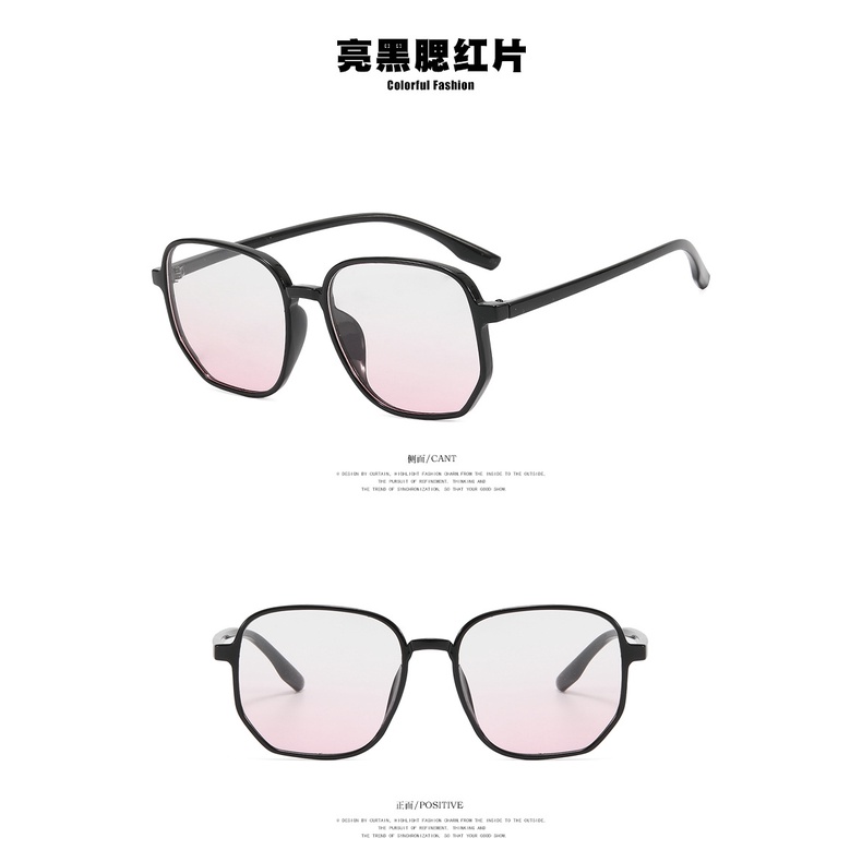 (KIQI-FASHION) COD Kính Chống Tia Bức Xạ Gọng Lớn Kiểu Dáng Thời Trang Dành Cho Cả Nam Và Nữ