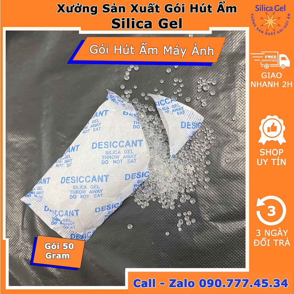 Gói Hút Ẩm Máy Ảnh, Điện Thoại - Túi Chống Ẩm Bảo Quản Máy Ảnh, Điện Thoại - Hạt Hút Ẩm Silica Gel
