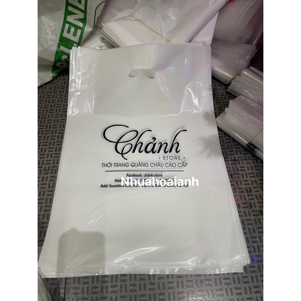 1kg túi Pe màu sứ size 35x50cm, túi đựng quần áo hàng loại 1