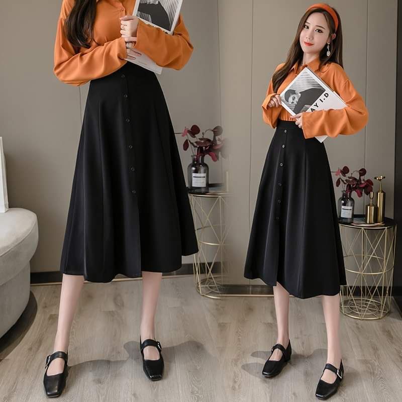 Chân_váy_xoè_phối_cúc_giữa