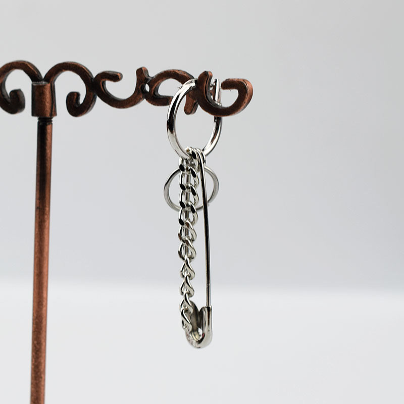 Hoa Tai Dáng Tròn Phối Tua Rua Thời Trang Cho Nữ