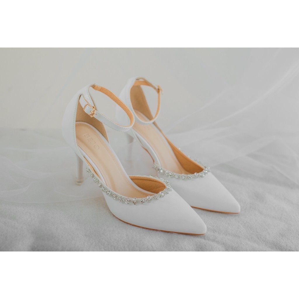 GIÀY CƯỚI - GIÀY CÔ DÂU BEJO H70 VIỀN XOÀN - WEDDING SHOES