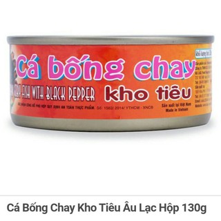 Cá Bống Chay Kho Tiêu Âu Lạc Hộp 130g