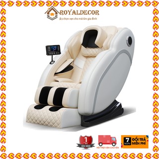 (Món Quà Cho Cha Mẹ) Ghế Massager Công Nghệ Mới, Mát Xa Toàn Thân Tích Hợp 18Chế Độ Kèm Màn Hình Cảm Ứng Dễ Dàng Sử Dụng