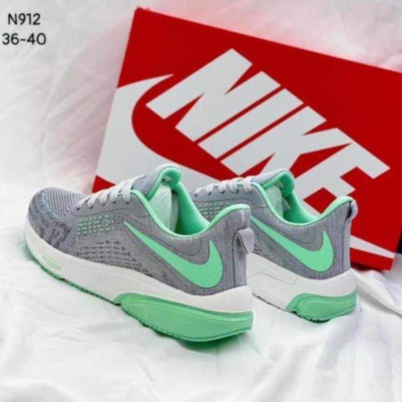 Giày NỮ Giày sneaker nữ thể thao màu Xám xanh Form nhẹ đi ÊM CHÂN TRÙM GIÀY PT P0 : _ ! '