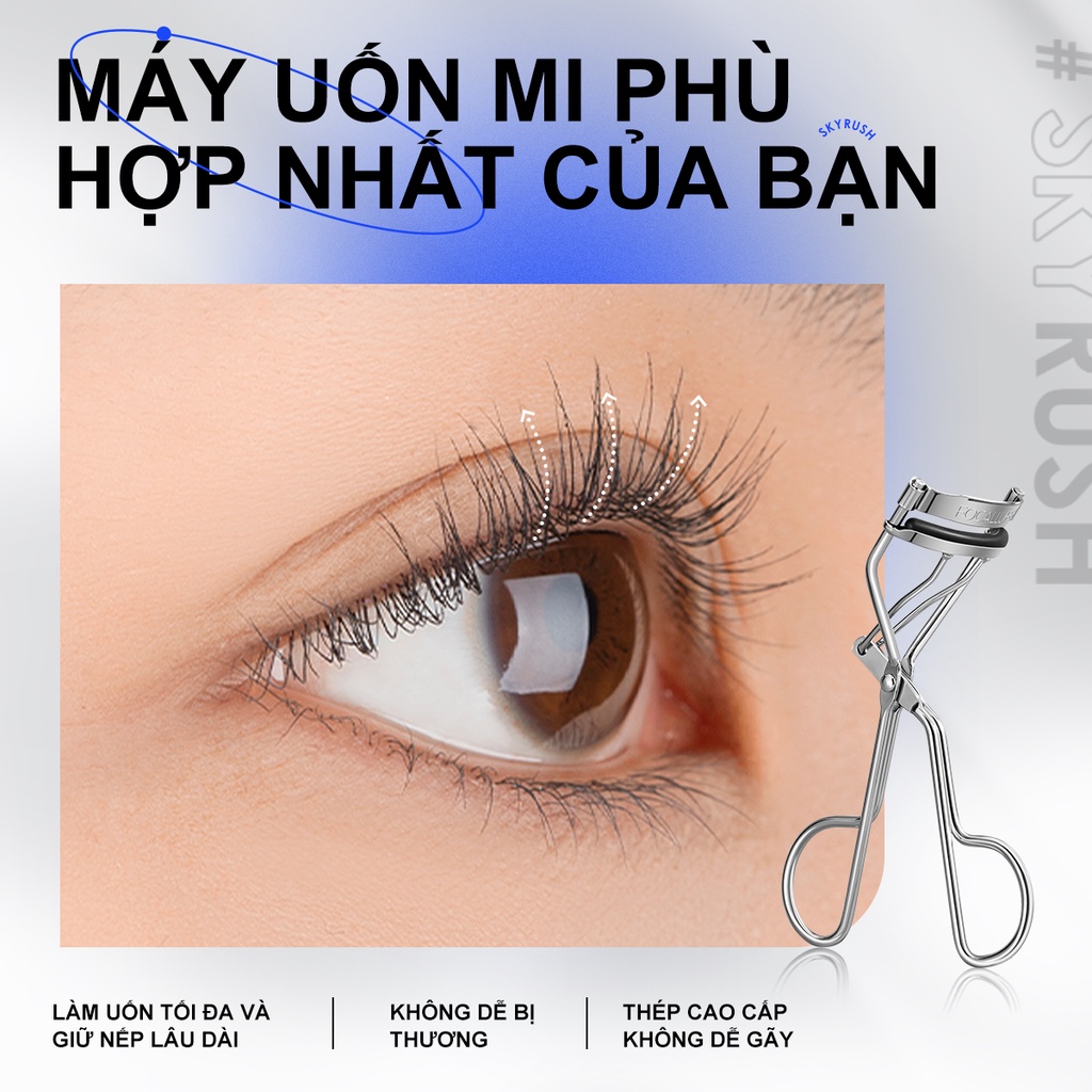 Focallure l Kẹp bấm mi âu trôi thiết kế tiện lợi