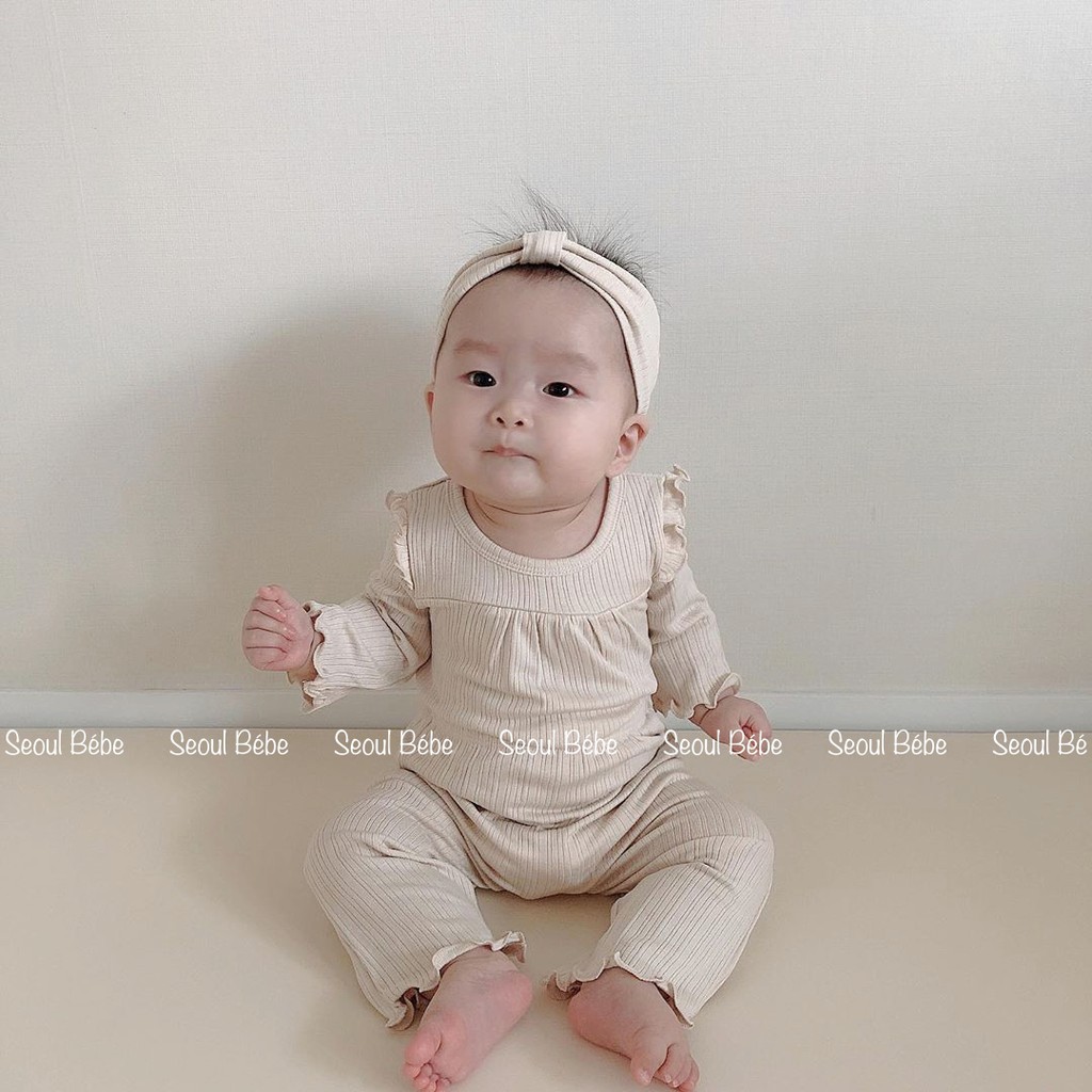 Turban gân lạnh Loren turban Peekaboo