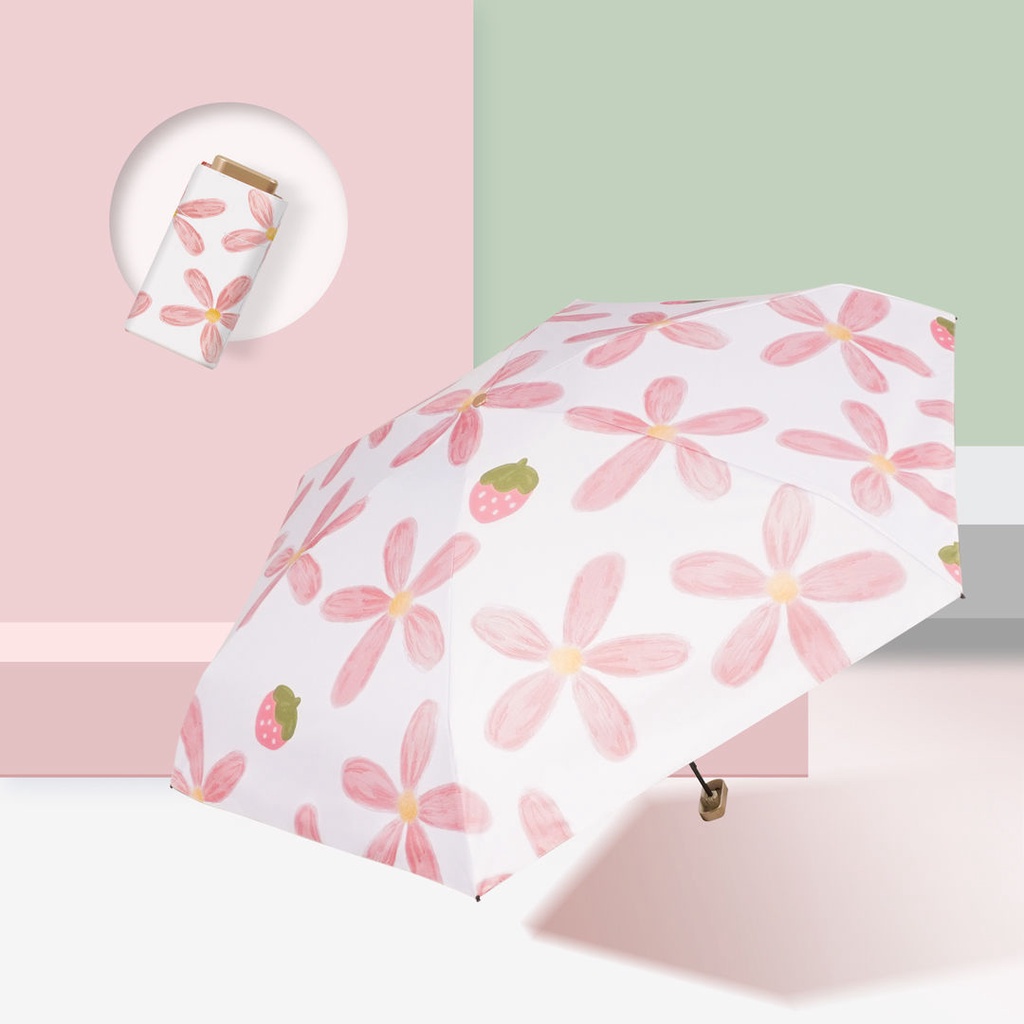 Ultra Dù Che Nắng Mini Tự Động 15cm Siêu Nhẹ Bỏ Túi Tiện Dụng
