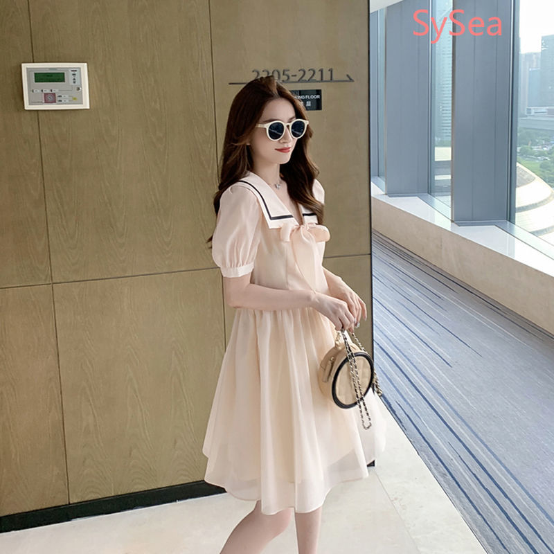 Đầm tay ngắn dáng xòe thời trang thanh lịch cho nữ | BigBuy360 - bigbuy360.vn