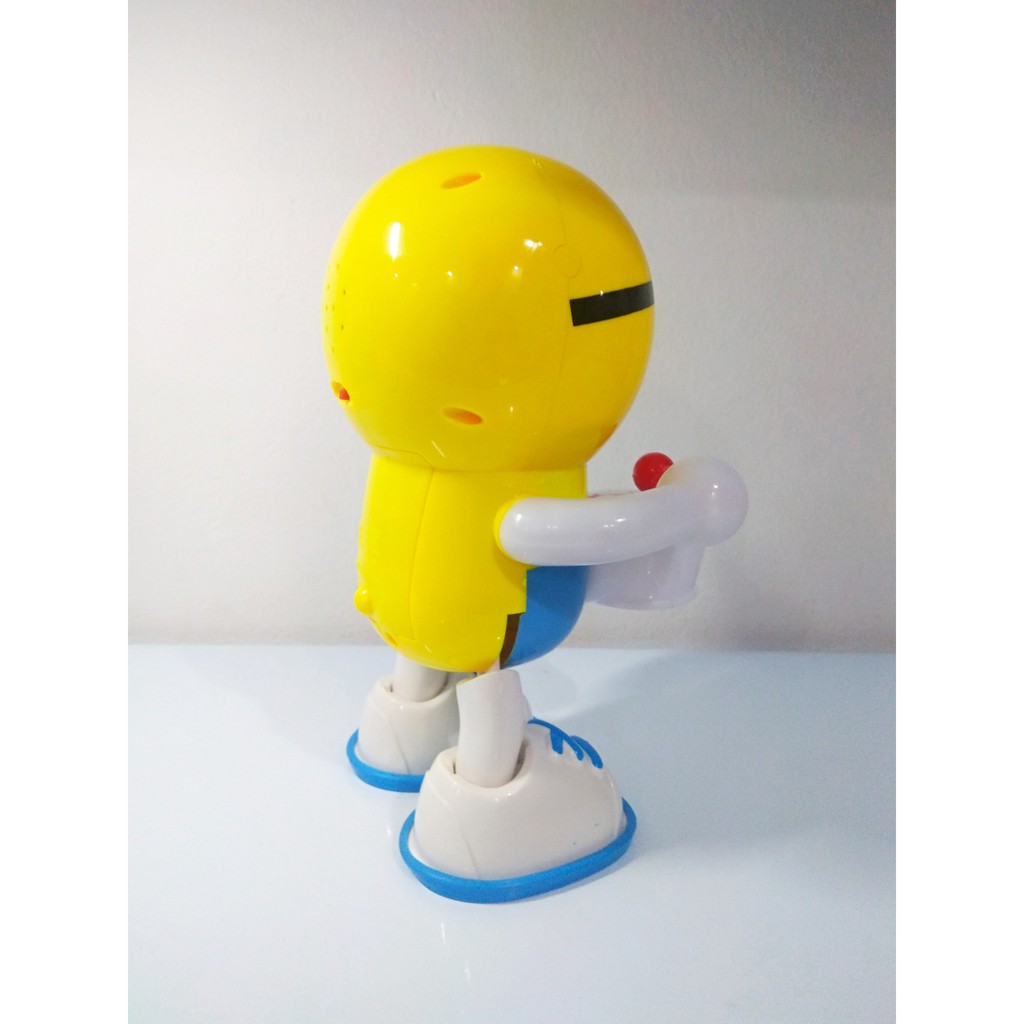 Minion biết nhảy, biết hát có đèn khi sử dụng. Đồ chơi vận động cho bé.
